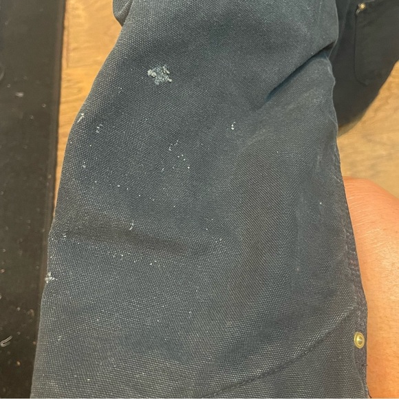 Carhartt Vintage Mens Chore Coat Size 48 Tall Faded Black - Picture 8 of 12